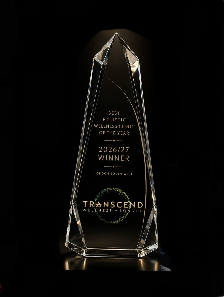 Crystal award: Best Holistic Wellness Clinic of the Year 2026/27